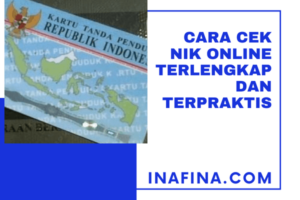 Cara Cek NIK Online Terlengkap dan Terpraktis