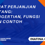 Surat Perjanjian Hutang: Pengertian, Fungsi dan Contoh