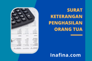 Surat Keterangan Penghasilan Orang Tua
